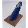 Image 1 : Navajo Turquoise Sterling Silver Ring