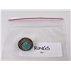 Image 4 : Navajo Turquoise Sterling Silver Ring