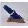 Image 2 : Zuni Inlaid Turquoise Sterling Silver Ring