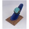 Image 1 : Navajo Turquoise Sterling Silver Ring