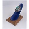 Image 1 : Navajo Turquoise Sterling Silver Ring