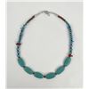 Image 2 : Southwest Turquoise Howlite Necklace