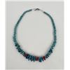 Image 2 : Southwest Turquoise Howlite Necklace