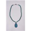 Image 3 : Southwest Turquoise Howlite Necklace