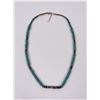 Image 2 : Southwest Turquoise Howlite Heishi Necklace
