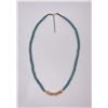 Image 2 : Southwest Turquoise Howlite Heishi Necklace