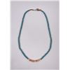 Image 3 : Southwest Turquoise Howlite Heishi Necklace