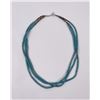 Image 2 : Southwest Turquoise Howlite Heishi Necklace