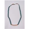 Image 2 : Southwest Turquoise Howlite Heishi Necklace