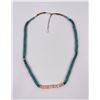 Image 3 : Southwest Turquoise Howlite Heishi Necklace