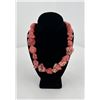 Image 1 : Large Chunky Red Howlite Nugget Necklace