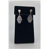 Image 2 : Navajo Sterling Silver Turquoise Earrings