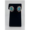 Image 1 : Navajo Sterling Silver Turquoise Earrings