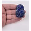 Image 1 : Chinese Carved Lapis Lazuli Dragon Pendant