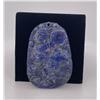 Image 2 : Chinese Carved Lapis Lazuli Dragon Pendant