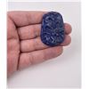 Image 1 : Chinese Carved Lapis Lazuli Dragon Pendant
