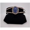 Image 1 : Navajo Sterling Silver Lapis Lazuli Bracelet