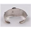 Image 4 : Jerry Thompson Navajo Sterling Bear Claw Bracelet