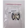 Image 3 : Zuni Inlaid Sterling Silver Butterfly Brooch