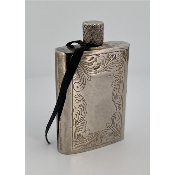 Sterling Silver Perfume Bottle Flask