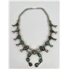 Image 2 : Gorgeous Navajo Sterling Turquoise Squash Blossom
