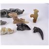 Image 11 : Collection of Jade and Stone Animals