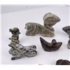 Image 9 : Collection of Jade and Stone Animals