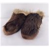 Image 1 : Custom Made Beaver Fur Slippers