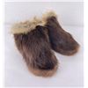 Image 2 : Custom Made Beaver Fur Slippers