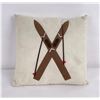 Image 1 : Wool Embroidered Ski Pillow