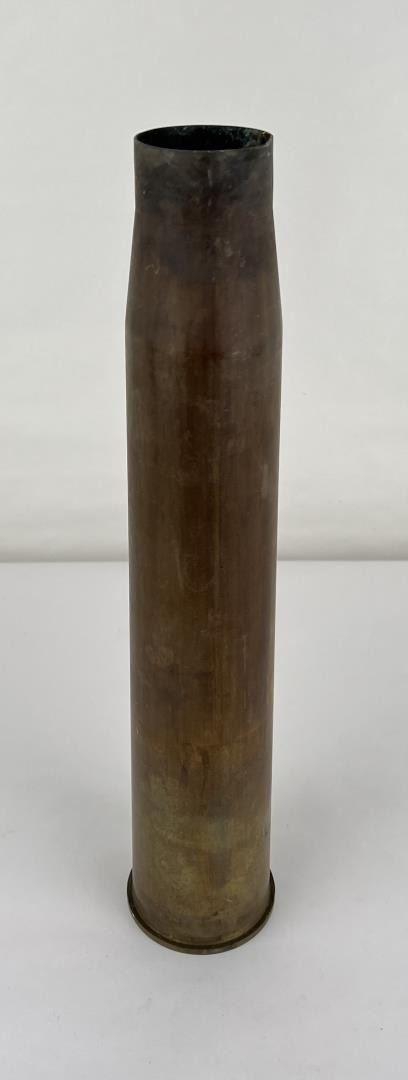 WW2 57mm 6 Pounder Brass Artillery Shell Case