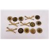 Image 2 : Lot of 1920s Infantry Officers Insignia