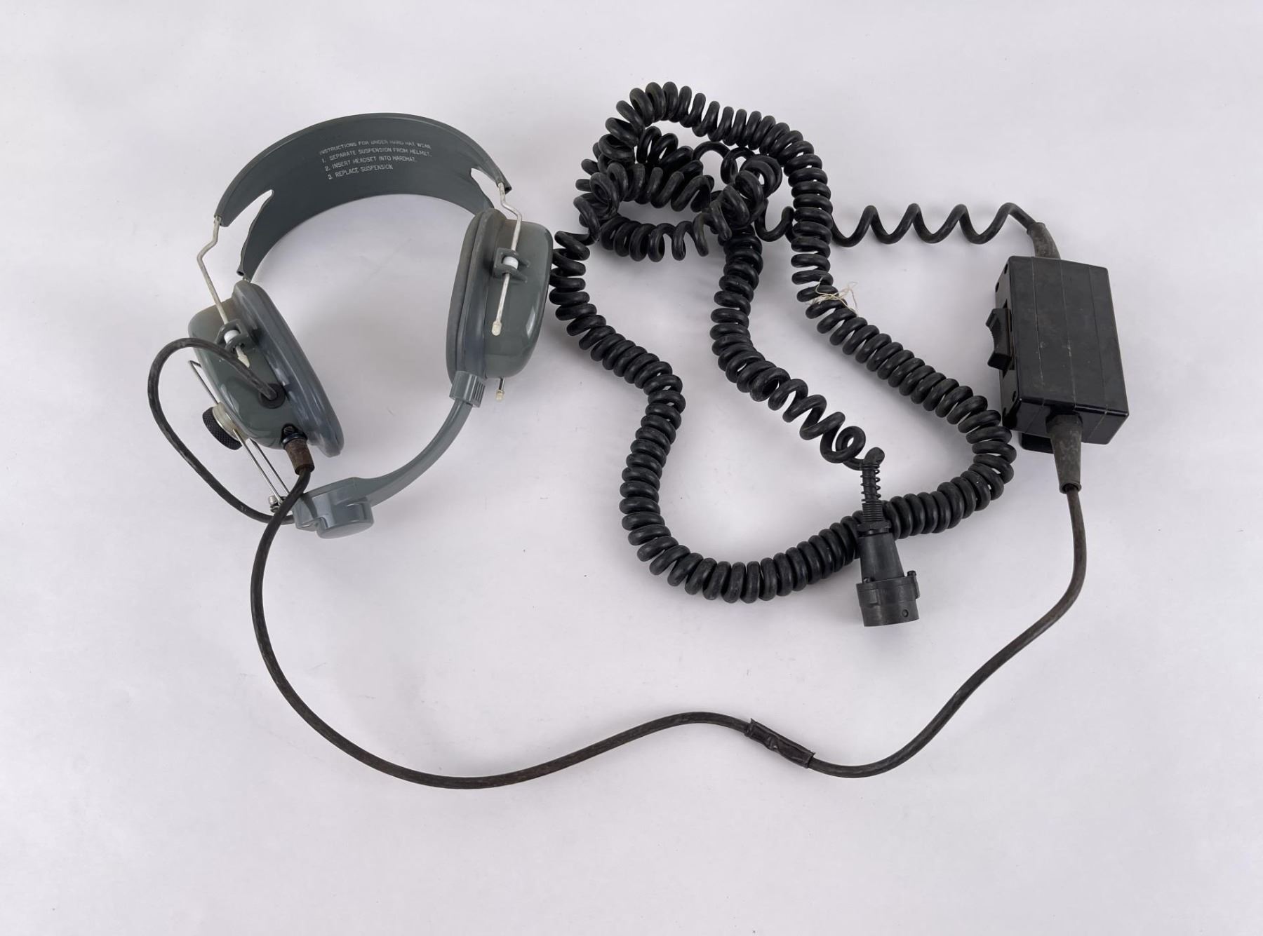 Chest Work Mic US Army Headset Microphone Chest Control Panel