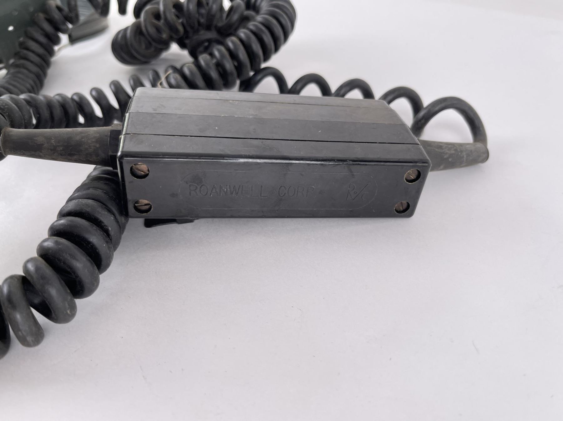 US Army Headset Microphone Chest Control Panel