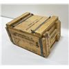 Image 2 : WW2 .30 Caliber 1903 Ammo Bandolier Box with Lid