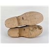 Image 5 : WW2 German Leather and Wood Clogs