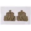 Image 1 : British Army Enfield Rifle Clip Pouches Enfield