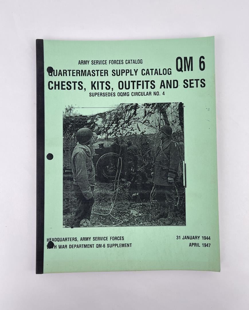 Quartermaster Supply Catalog QM 6