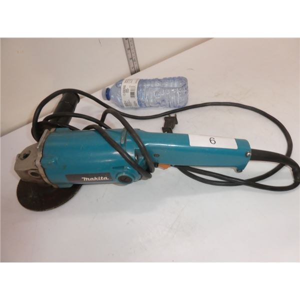 Makita disc grinder works