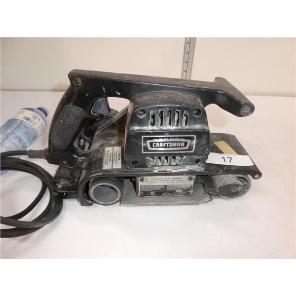 Craftsman 3 inch dustless belt Sander