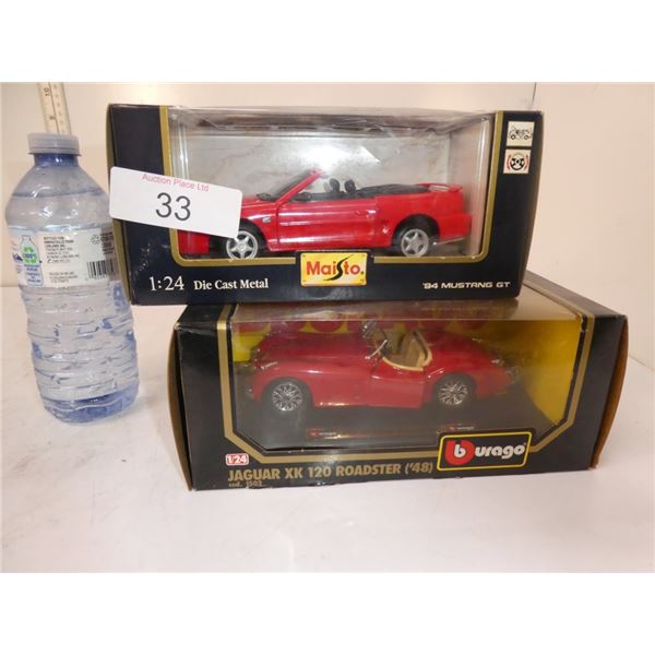 Diecast model cars