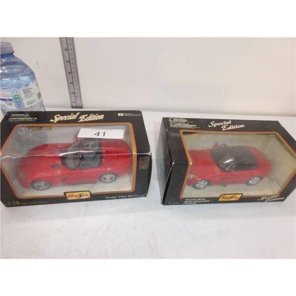 Die cast model cars