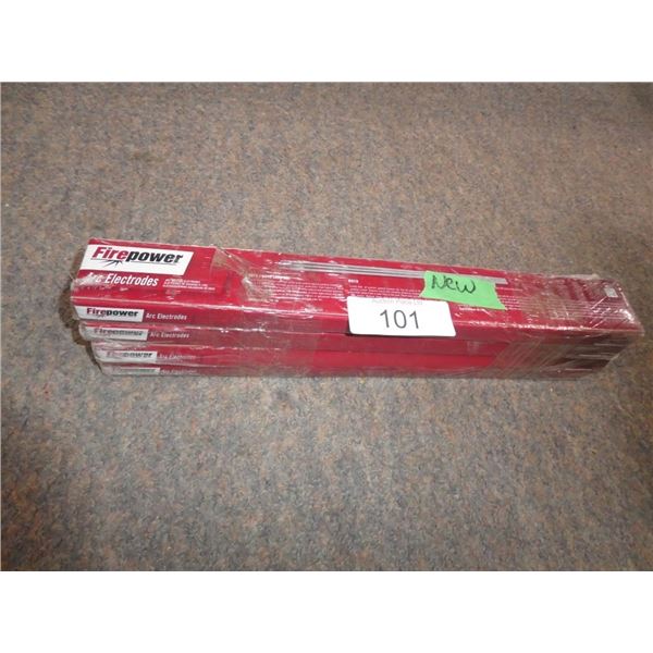 Firepower arc welding electrodes new 1/8"