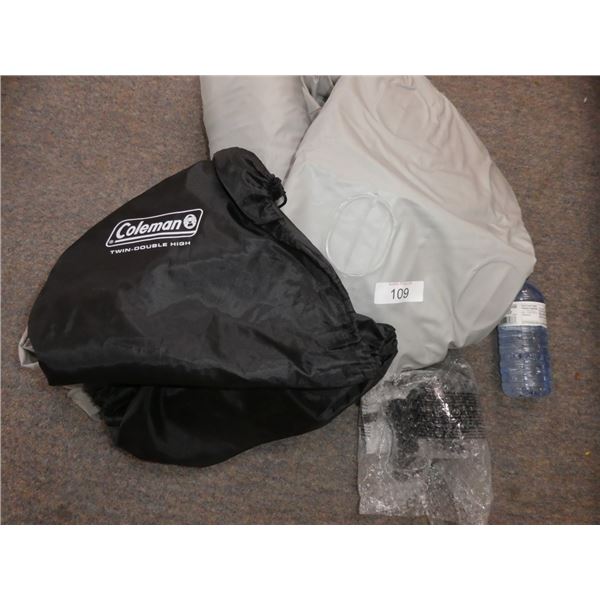 Coleman twin-double high air mattress