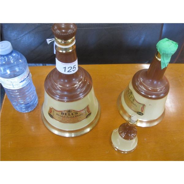 Bell's blended scotch whisky bottles