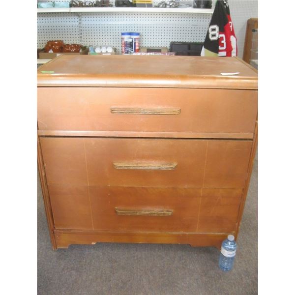 vintage wooden dresser