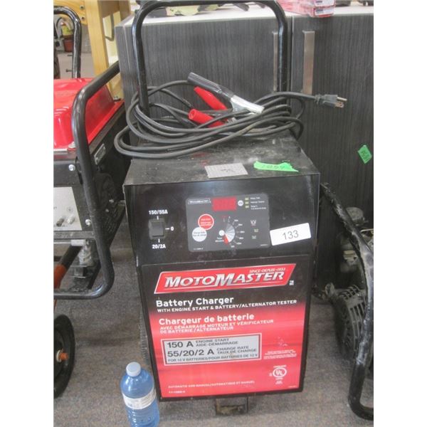 MotoMaster battery charger works