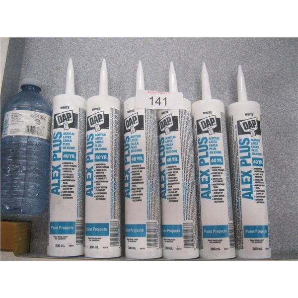 DAP Alex Plus acrylic latex caulk plus silicone