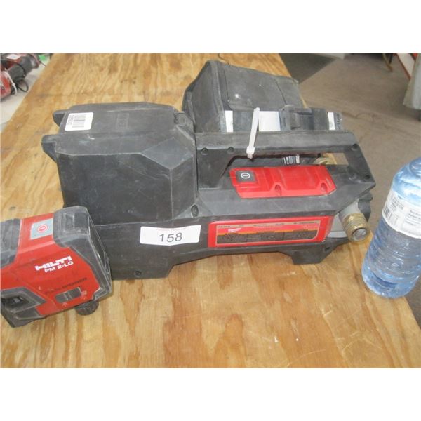 Cordless Milwaukee transfer pump,