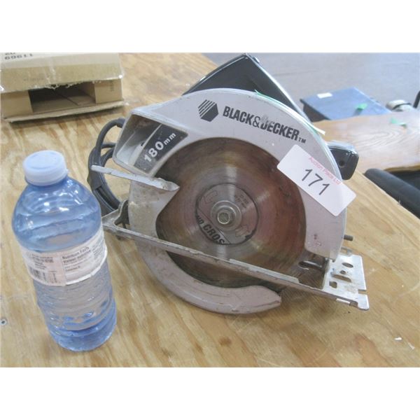 Black & Decker 180mm circular saw works